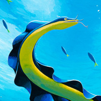 クロツノウミヘビ